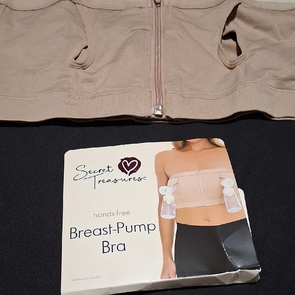 Secret Treasures Beige Breast-Pump Bra - Picture 4 of 4